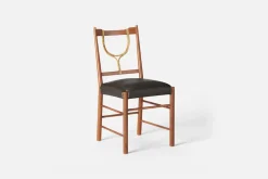 Matstolar*Josef Frank Stol 2238 Läder, Brunsvart