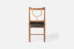 Matstolar*Josef Frank Stol 2238 Läder, Brunsvart