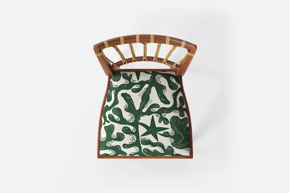 Matstolar*Josef Frank Stol 1165 Aristidia, Grön