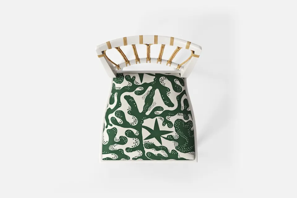 Matstolar*Josef Frank Stol 1165 Aristidia, Grön