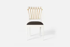 Matstolar*Josef Frank Stol 1165 Möbellin, Mörkbrun