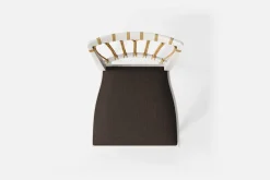 Matstolar*Josef Frank Stol 1165 Möbellin, Mörkbrun