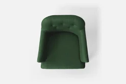 Fåtöljer*Josef Frank Stol 930 Vägen, Mörkgrön