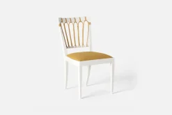 Matstolar*Josef Frank Stol 1165 Möbellin, Bärnsten