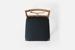 Matstolar*Josef Frank Stol 2238 Mahogny, Vägen, Svart