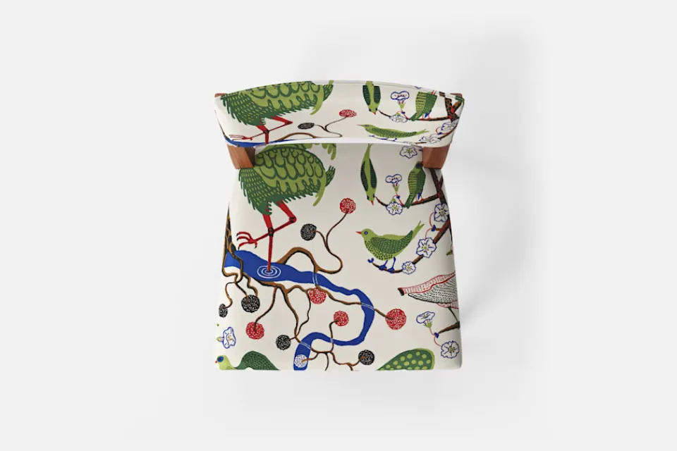 Matstolar*Josef Frank Stol 695 Gröna Fåglar, Multi