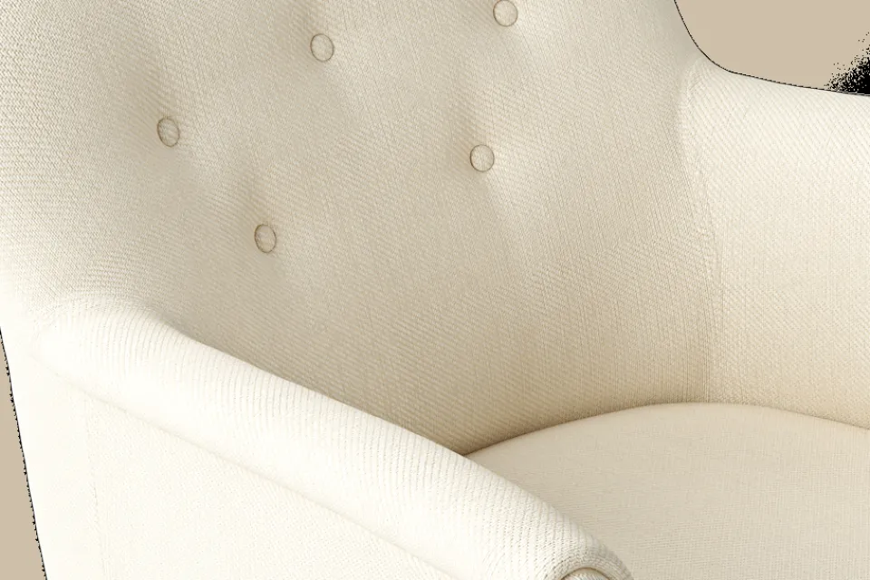 Fåtöljer*Josef Frank Stol 930 Vägen, Vit