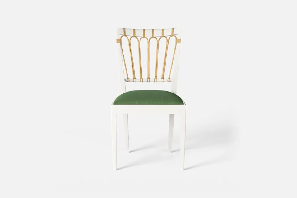 Matstolar*Josef Frank Stol 1165 Möbellin, Grön