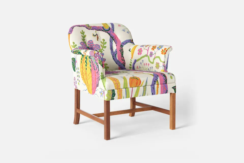 Fåtöljer*Josef Frank Stol 930 Hawai, Vit