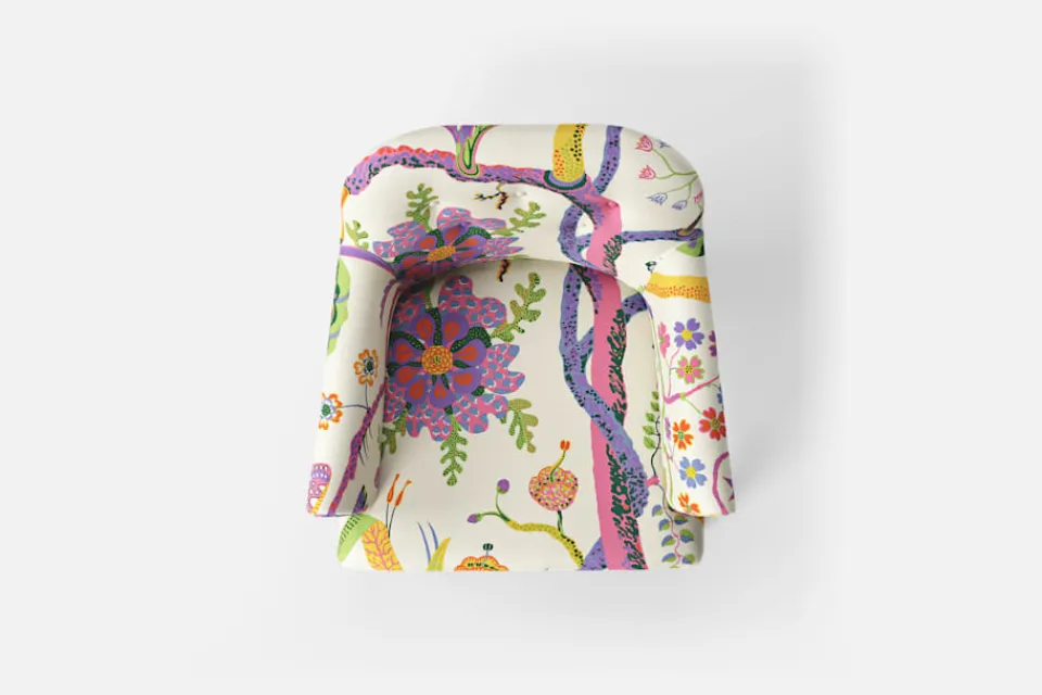 Fåtöljer*Josef Frank Stol 930 Hawai, Vit