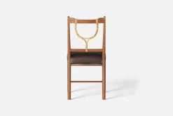 Matstolar*Josef Frank Stol 2238 Läder, Mörkbrun