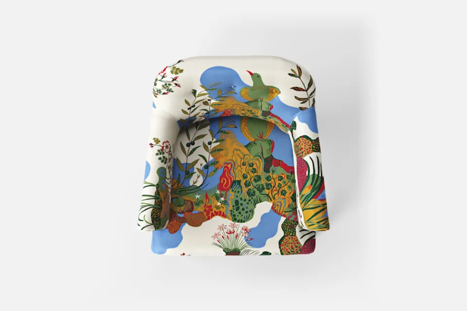 Fåtöljer*Josef Frank Stol 930 Anakreon, Vit