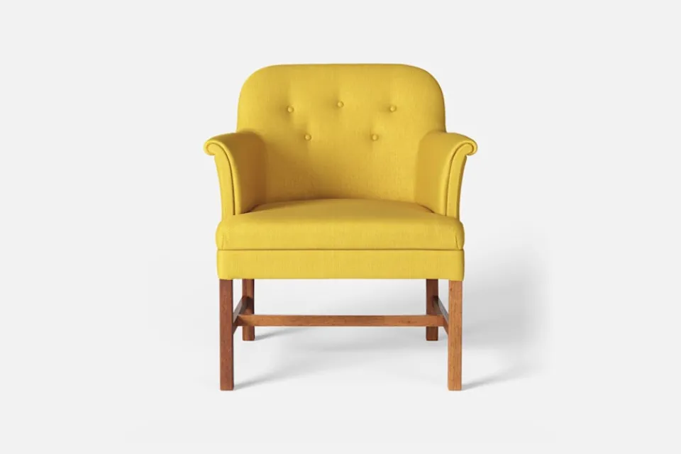 Fåtöljer*Josef Frank Stol 930 Vägen, Ockra