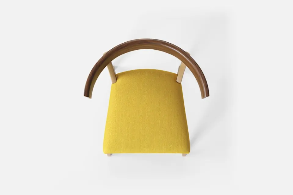 Matstolar*Josef Frank Stol 300 Vägen, Ockra