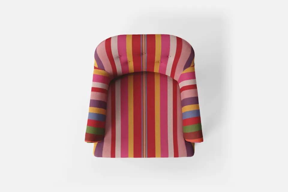 Fåtöljer*Josef Frank Stol 930 Hamaca Rojo, Multi