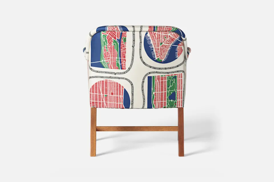 Fåtöljer*Josef Frank Stol 930 Manhattan, Multi