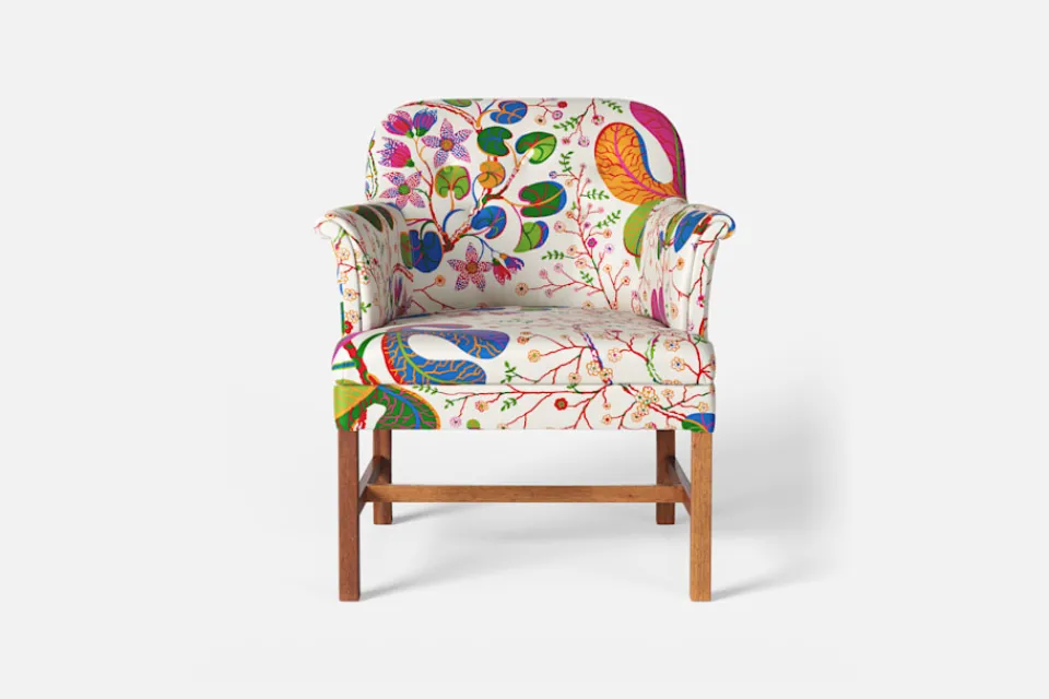 Fåtöljer*Josef Frank Stol 930 Teheran, Vit