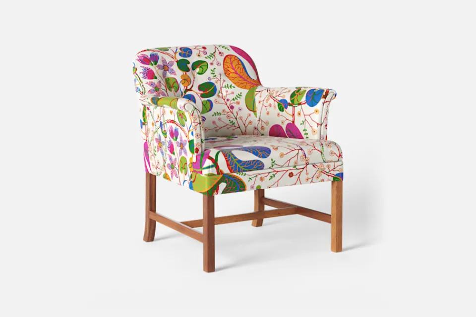 Fåtöljer*Josef Frank Stol 930 Teheran, Vit