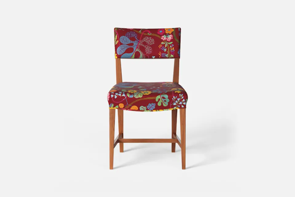 Matstolar*Josef Frank Stol 695 Baranquilla, Vinröd