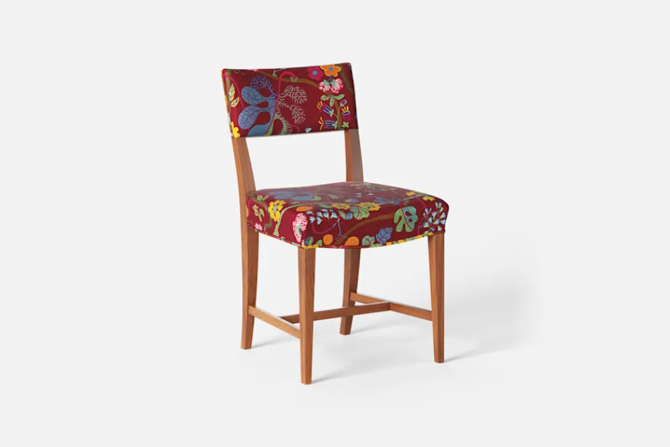 Matstolar*Josef Frank Stol 695 Baranquilla, Vinröd