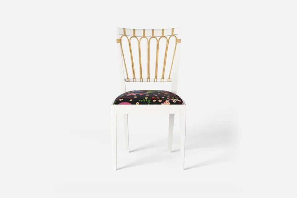 Matstolar*Josef Frank Stol 1165 Teheran, Svart