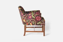 Fåtöljer*Josef Frank Stol 930 Mirakel, Mörkbrun