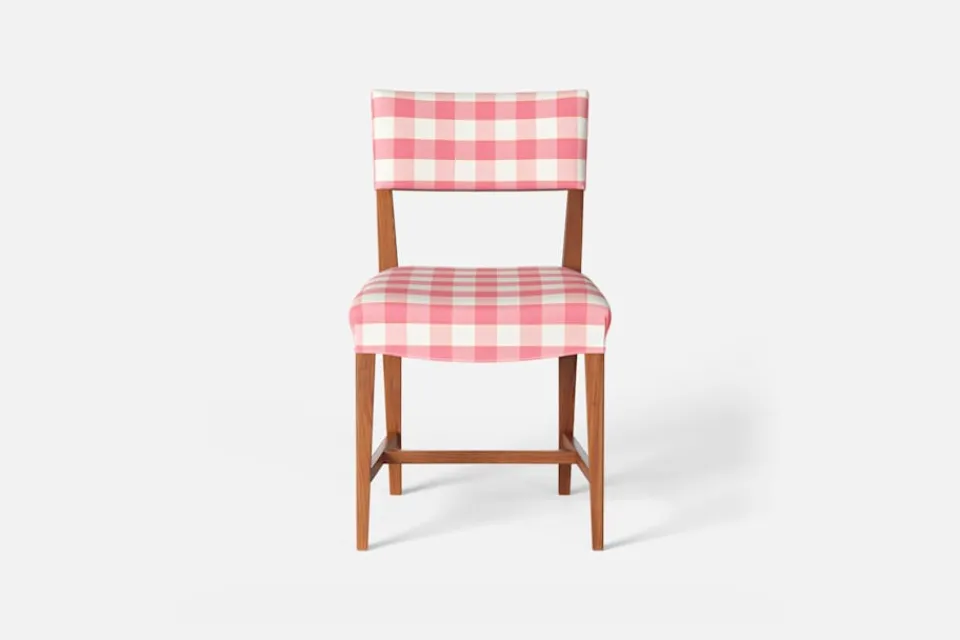 Matstolar*Josef Frank Stol 695 Gripsholmsruta, Rosa