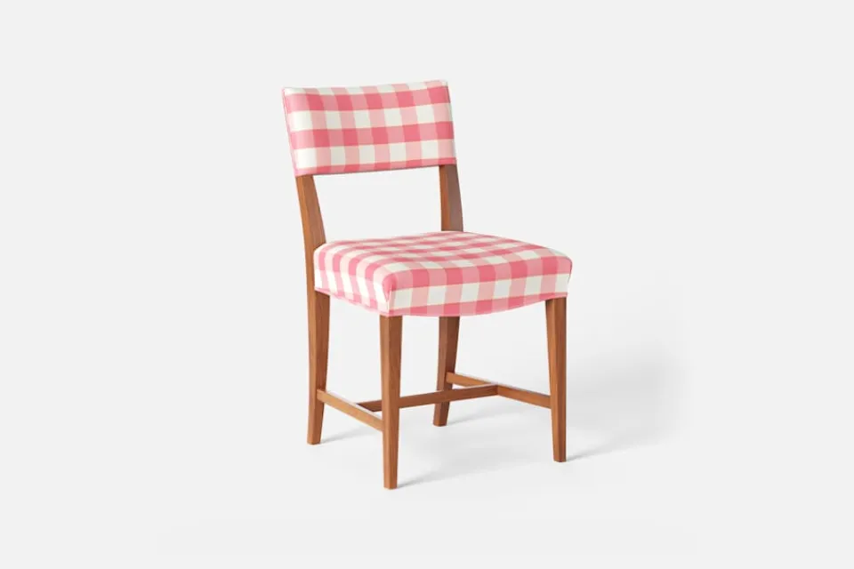 Matstolar*Josef Frank Stol 695 Gripsholmsruta, Rosa