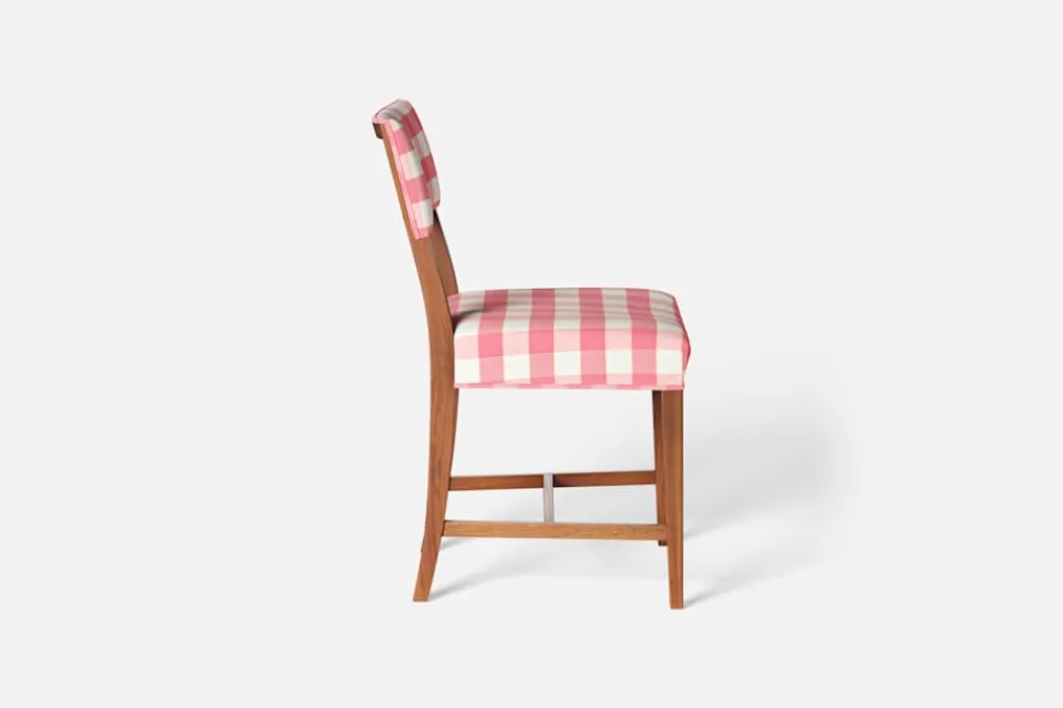 Matstolar*Josef Frank Stol 695 Gripsholmsruta, Rosa