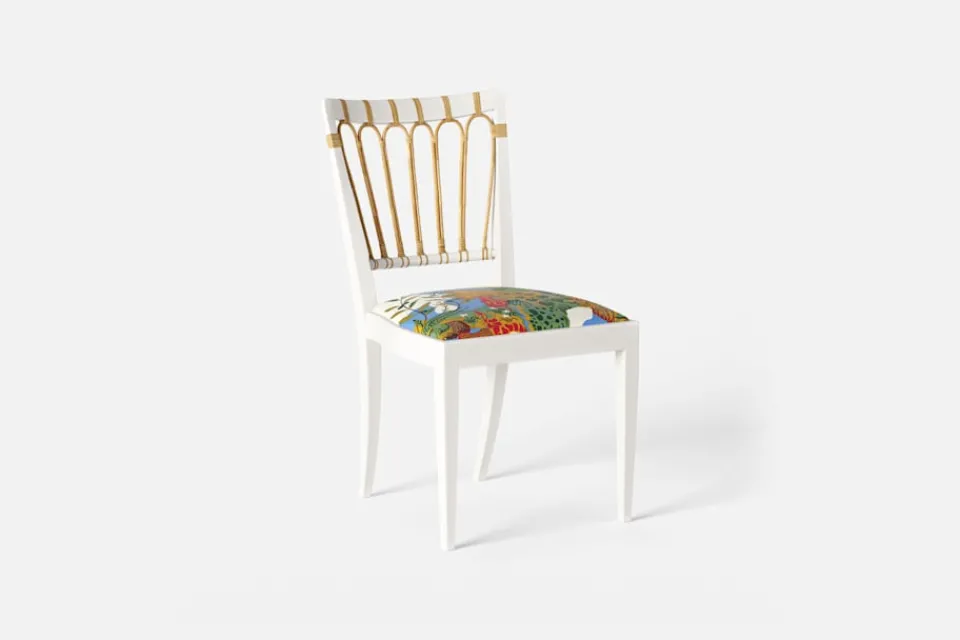 Matstolar*Josef Frank Stol 1165 Anakreon, Vit
