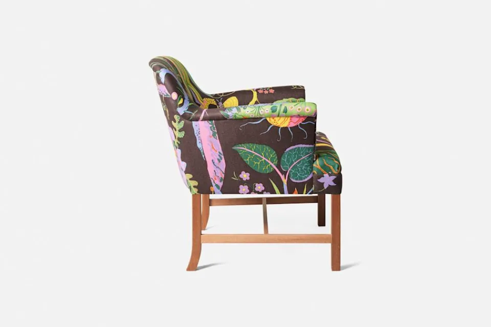 Fåtöljer*Josef Frank Stol 930 Hawai, Brun