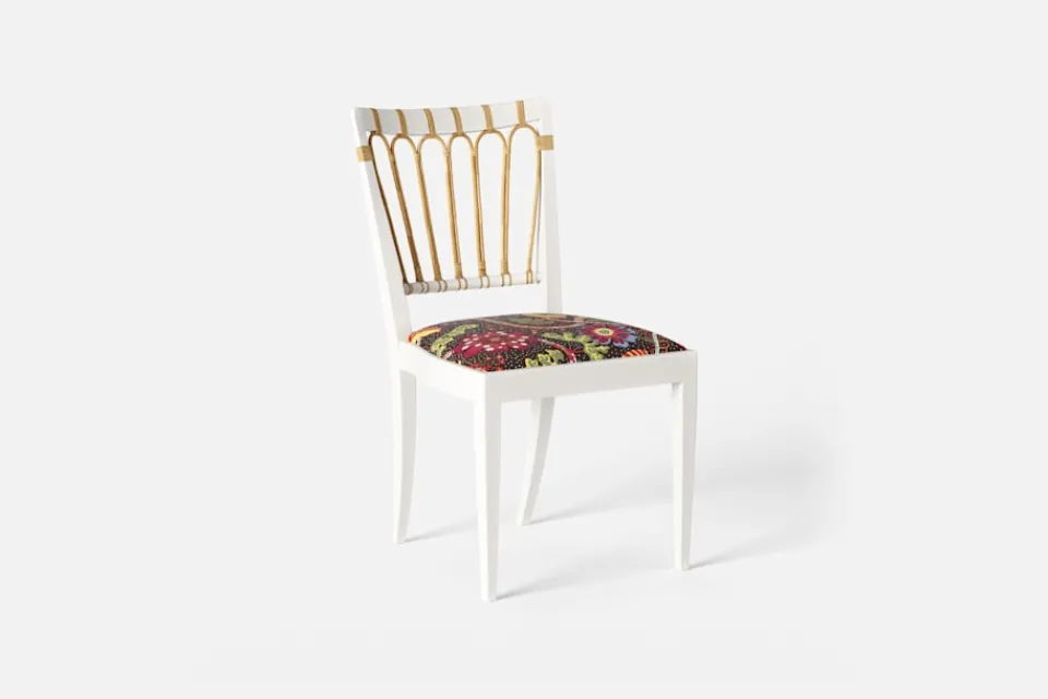 Matstolar*Josef Frank Stol 1165 Mirakel, Mörkbrun