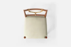 Matstolar*Josef Frank Stol 2238 Läder, Vit