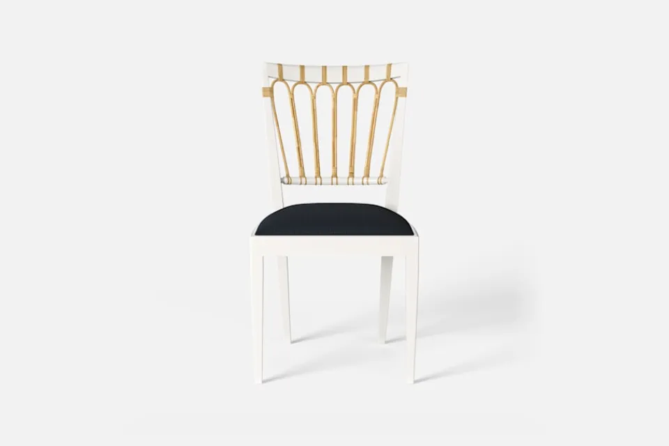 Matstolar*Josef Frank Stol 1165 Vägen, Svart