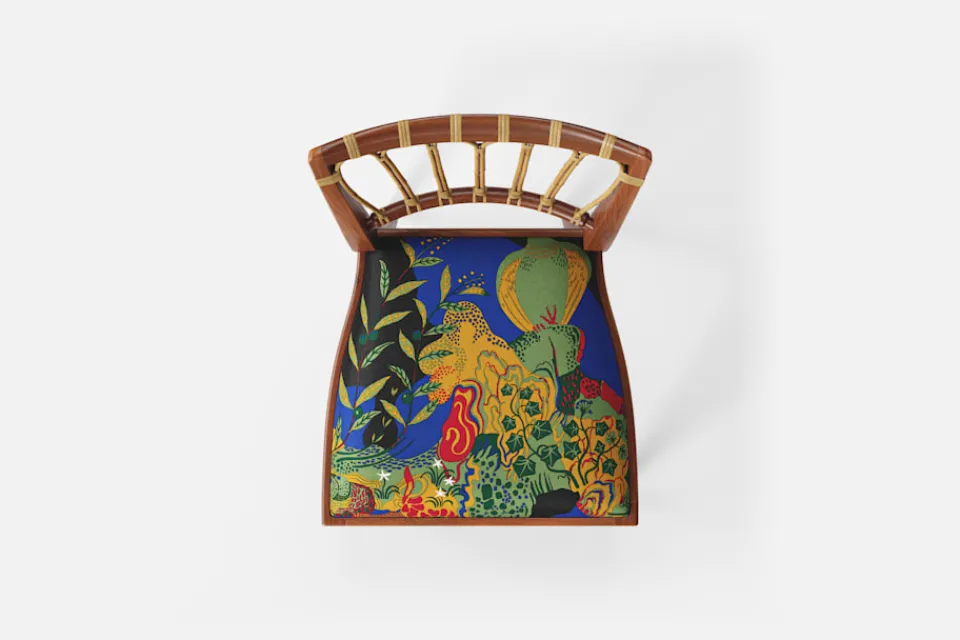 Matstolar*Josef Frank Stol 1165 Anakreon, Svart