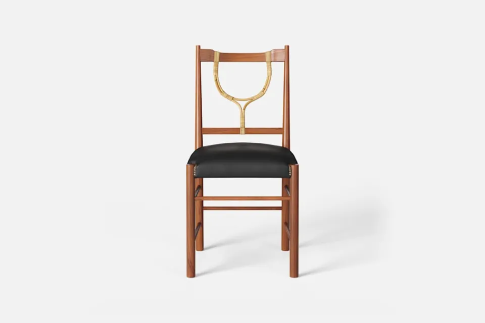 Matstolar*Josef Frank Stol 2238 Läder, Svart