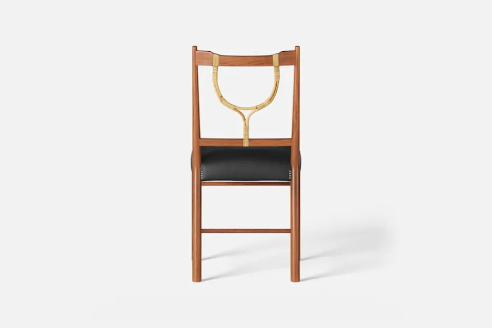 Matstolar*Josef Frank Stol 2238 Läder, Svart