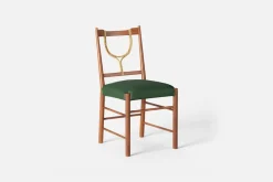 Matstolar*Josef Frank Stol 2238 Mahogny, Vägen, Mörkgrön