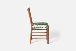 Matstolar*Josef Frank Stol 2238 Mahogny, Celotocaulis, Grön