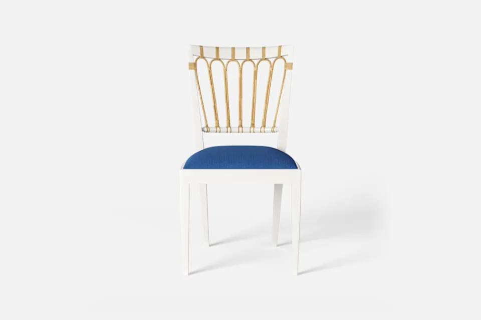 Matstolar*Josef Frank Stol 1165 Möbellin, Blå