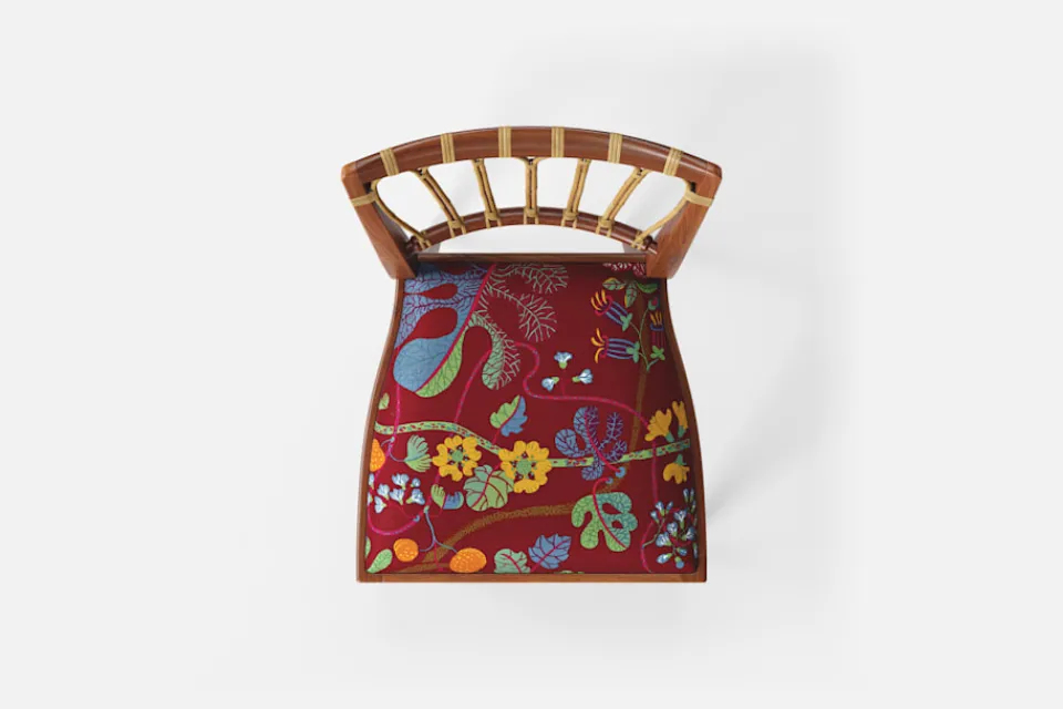 Matstolar*Josef Frank Stol 1165 Baranquilla, Vinröd