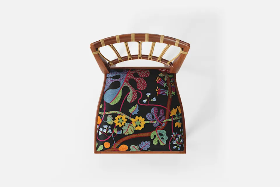 Matstolar*Josef Frank Stol 1165 Baranquilla, Svart