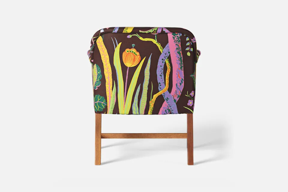 Fåtöljer*Josef Frank Stol 930 Hawai, Brun