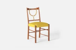 Matstolar*Josef Frank Stol 2238 Mahogny, Vägen, Ockra