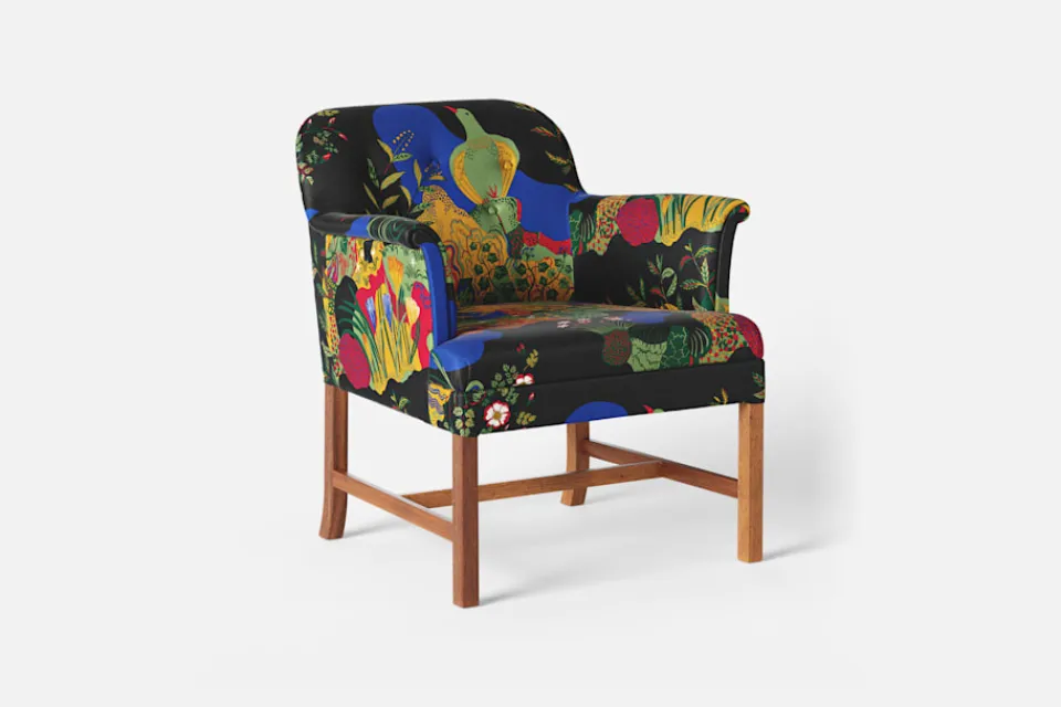 Fåtöljer*Josef Frank Stol 930 Anakreon, Svart