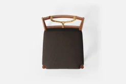 Matstolar*Josef Frank Stol 2238 Mahogny, Möbellin, Mörkbrun