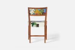 Matstolar*Josef Frank Stol 695 Anakreon, Vit