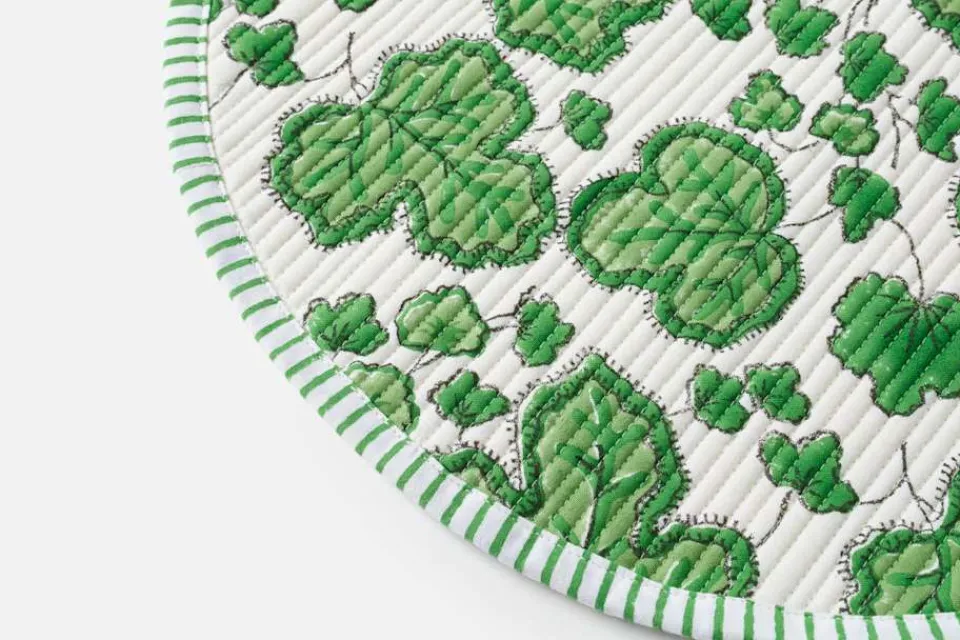 Underlägg & Tabletter|Kök & Dukningstextil*Table Love Tablett Blocktryck The Figue Leaf