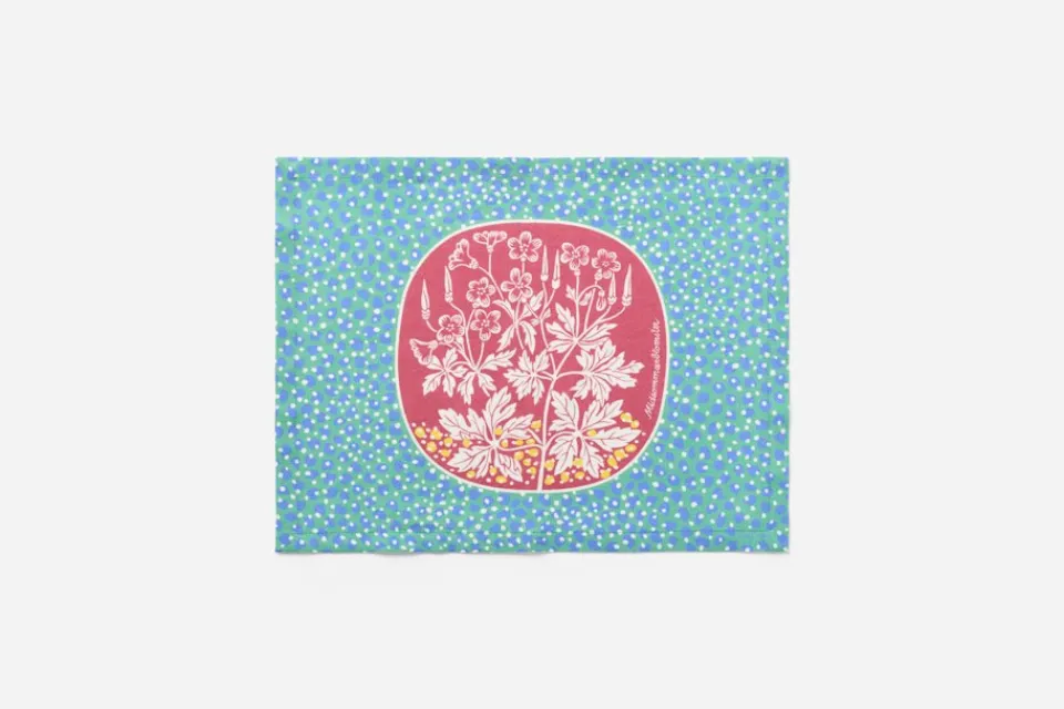 Underlägg & Tabletter|Kök & Dukningstextil*Josef Frank Tablett Flora Grön Röd