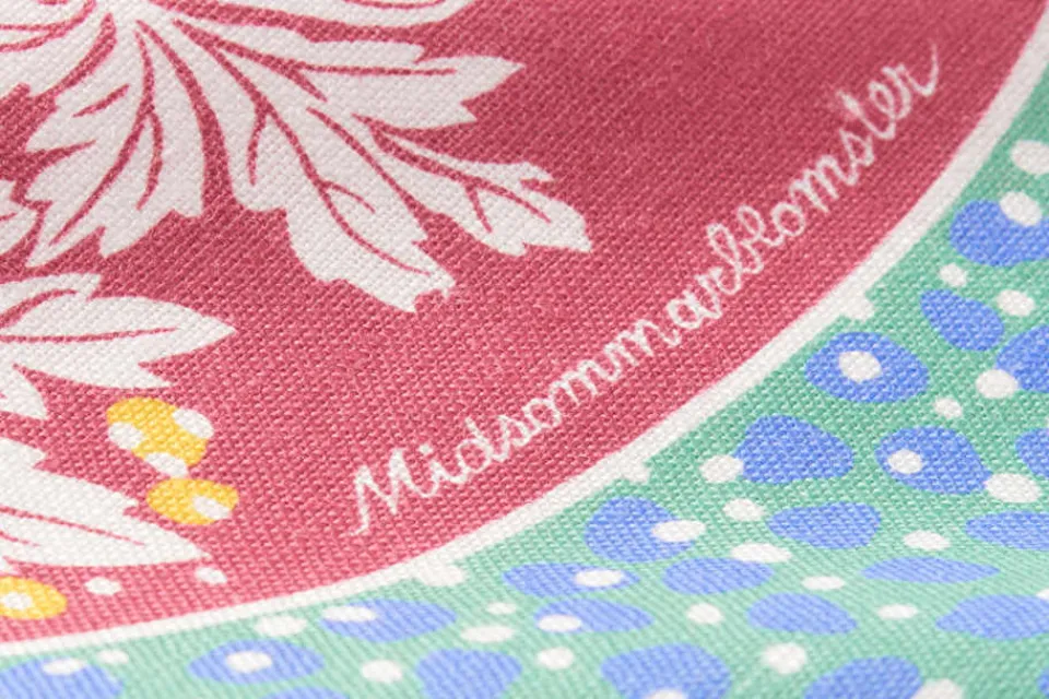 Underlägg & Tabletter|Kök & Dukningstextil*Josef Frank Tablett Flora Grön Röd